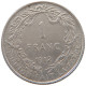 BELGIUM FRANC 1912 Albert I. 1909-1934 #a052 0259 - 1 Franc