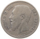 BELGIUM FRANC 1887 Leopold II. 1865-1909 #a044 0635 - 1 Frank