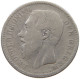 BELGIUM FRANC 1887 Leopold II. 1865-1909 #a091 0077 - 1 Frank