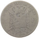 BELGIUM FRANC 1886 Leopold II. 1865-1909 #a069 0121 - 1 Franc