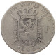 BELGIUM FRANC 1886 Leopold II. 1865-1909 #a044 0633 - 1 Franc