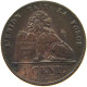 BELGIUM CENTIME 1907 Leopold II. 1865-1909 #s019 0177 - 1 Cent
