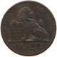 BELGIUM CENTIME 1862 Leopold I. (1831-1865) #s029 0017 - 1 Cent