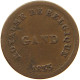 BELGIUM CENTIME 1833 GAND GENT #t149 0319 - 1 Centime