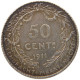 BELGIUM 50 CENTIMES 1911 Albert I. 1909-1934 #s035 0345 - 50 Cents