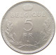 BELGIUM 5 FRANCS 1936  #t091 0353 - 5 Francs