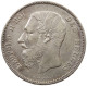 BELGIUM 5 FRANCS 1869  #t161 0139 - 5 Francs