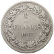 BELGIUM 5 FRANCS 1847  #t132 0661 - 5 Francs