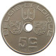 BELGIUM 5 CENTIMES 1939 MINTING ERROR 5 CENTIMES 1939 HOLE OFF-CENTER #t065 0269 - 5 Centimos