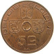 BELGIUM 5 CENTIMES 1939 BELGIUM 5 CENTIMES 1939 COPPER PATTERN VERY RARE #t081 0075 - 5 Cents