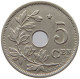 BELGIUM 5 CENTIMES 1931 Albert I. 1909-1934 #s067 1063 - 5 Cent