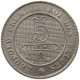 BELGIUM 5 CENTIMES 1862 Leopold I. (1831-1865) #s022 0047 - 5 Cents