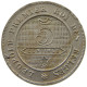 BELGIUM 5 CENTIMES 1863  #t061 0285 - 5 Cent