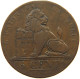 BELGIUM 5 CENTIMES 1834 Leopold I. (1831-1865) #c009 0259 - 5 Cents