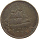 BERMUDA PENNY 1793  #t138 0011 - Bermuda