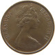 BERMUDA CENT 1971 Elizabeth II. (1952-2022) #s062 0351 - Bermudes