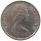 BERMUDA 10 CENTS 1970 Elizabeth II. (1952-2022) #a080 0595 - Bermudas