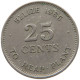 BELIZE 25 CENTS 1985 Elizabeth II. (1952-2022) #s056 0103 - Belize