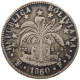 BOLIVIA 4 SOLES 1860 FJ RARE #t077 0125 - Bolivia