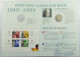 BRD SET 2 MARK + BRIEFMARKEN 1999 50 JAHRE BUNDESREPUBLIK DEUTSCHLAND #bs15 0065 - Ongebruikte Sets & Proefsets