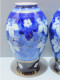 Delcampe - -SUPERBE PAIRE DE VASES PORCELAINE De SAXE Signés E (1 Couronne) J & 1861  E - Other & Unclassified