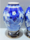 Delcampe - -SUPERBE PAIRE DE VASES PORCELAINE De SAXE Signés E (1 Couronne) J & 1861  E - Other & Unclassified