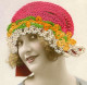 Fantaisie.qualité Photo Artiste Léo.Ravissante Jeune Fille Coiffée De Son Bonnet St Catherine Chapeau Textile Coloré. - Sainte-Catherine