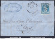 FRANCE N°29B SUR LETTRE CACHET CONVOYEUR DE STATION REMIREMONT LIGNE 209 R.EP. - 1863-1870 Napoléon III Con Laureles