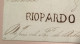 RIO PARDO (Minas Gerais) 1836 SUPERB Entire Prephilatelic Cover, RRR ! ONLY TWO KNOWN (Brazil - Prephilately