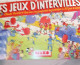 LES JEUX D INTERVILLE - CELEBRE JEU TV  - JEUX DE SOCIETE VINTAGE -  MAKO 1987 - - Andere & Zonder Classificatie