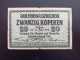 Billet Allemagne 20 Kopeken 17/04/1916 - Andere & Zonder Classificatie