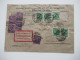 Delcampe - DR 1920er Jahre - 1931 Dienstbriefe / Teils Hohe Frankaturen / Kleiner Posten Mit 9 Belegen / Ruhrgebiet Usw. - Servizio