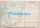 217467 PARAGUAY ASUNCION EL PUERTO PORT AND SHIP & MAP MAPA POSTAL POSTCARD - Paraguay