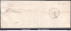 FRANCE N°60A SUR LETTRE AVEC CONVOYEUR DE STATION VINCENNES LIGNE 112 BOIS.P. - 1871-1875 Ceres
