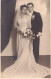 A23341   - VITAGE  WEDDING MARRIAGE  PHOTO  POSTCARD  ROMANIA  1949 USED  - Noces