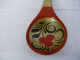 Vintage Khokhloma Wooden Spoon Hand Painted In Russia Russian Art #2146 - Cucchiai