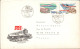 TCHECOSLOVAQUIE LETTRE FDC POUR LA FRANCE 1976 - Lettres & Documents