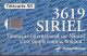 F514 - 10/1994 - 36.19 SIRIEL - 50 SO5 (verso : N° Penchés Deux Lignes - 2ème Ligne Décalée Vers La Gauche Sous Le A) - 1994