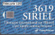 F515 - 10/1994 - 36.19 SIRIEL - 120 SO5 (verso : N° A + 4 + B + 6 N° Lasers  - 2ème Ligne 9 Chiffres) - 1994