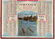 Calendrier Almanach Des P.T.T. 1955 Du Nord - Photo Série 1 Qui L'emportera ? - Oller - Format : 28.5x21.5 Cm - Big : 1941-60