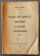 Francis Gourvil, Noms De Famille Bretons D'origine Toponymique. Editions De La Société Archéologique Du Finistère, 1970 - Dictionnaires