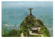 BRASIL • RIO DE JANEIRO - RJ • PARQUE NACIONAL DA TIJUCA - VISTA AÉREA DO CORCOVADO COM PÃO DE AÇÚCAR AO FUNDO - Rio De Janeiro