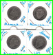 ALEMANIA  SERIE 5 MONEDAS DE 2.00 DM AÑO 1990 CECAS - D - F - G - J . DE FRANZ JOSEPH STRAUSS - SIN CIRCULAR - 2 Mark