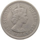 BRITISH CARIBBEAN TERRITORIES 50 CENTS 1965 Elizabeth II. (1952-2022) #c071 0043 - Caribe Británica (Territorios Del)