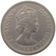 BRITISH CARIBBEAN TERRITORIES 25 CENTS 1955 Elizabeth II. (1952-2022) #a080 0067 - Caribe Británica (Territorios Del)