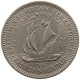 BRITISH CARIBBEAN TERRITORIES 25 CENTS 1957 Elizabeth II. (1952-2022) #c011 0069 - Territoires Britanniques Des Caraïbes