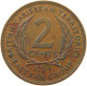 BRITISH CARIBBEAN TERRITORIES 2 CENTS 1964 Elizabeth II. (1952-2022) #a050 0627 - Caribe Británica (Territorios Del)