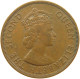 BRITISH CARIBBEAN TERRITORIES 2 CENTS 1955 Elizabeth II. (1952-2022) #c014 0451 - Britse-karibisher Territorien