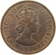 BRITISH CARIBBEAN TERRITORIES 2 CENTS 1960 Elizabeth II. (1952-2022) #s017 0293 - Caribe Británica (Territorios Del)