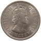 BRITISH BORNEO 20 CENTS 1961 Elizabeth II. (1952-2022) #c058 0015 - Indonésie